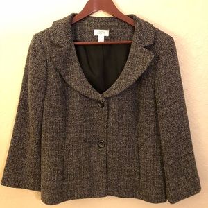 Ann Taylor Loft Peacoat Jacket. Size 14